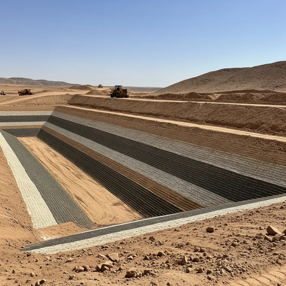Embankment shaping - KEEPS Sanitation and Construction