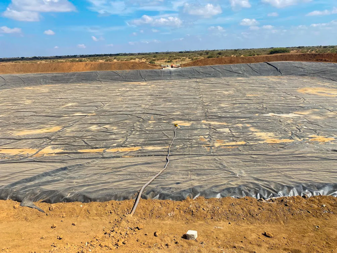 Construction Of Earth Dams In Dacarta And Idhanka - KEEPS Construction