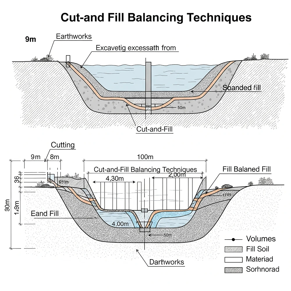 Cut-and-Fill Balancing Techniques - KEEPS Sanitation and Construction
