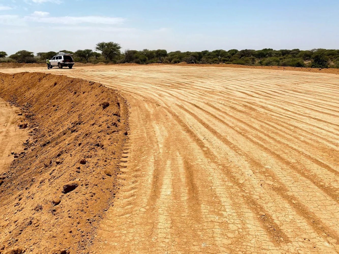 Construction Of One Haffir Dam In Farawayne - KEEPS Construction