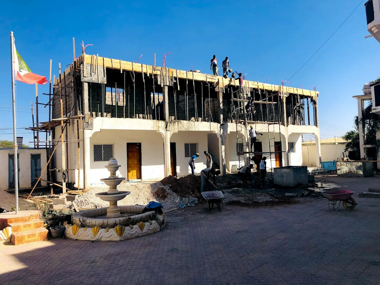 Construction Of Two Twin Hall In Ministry Of Trade And Tourism - KEEPS Construction