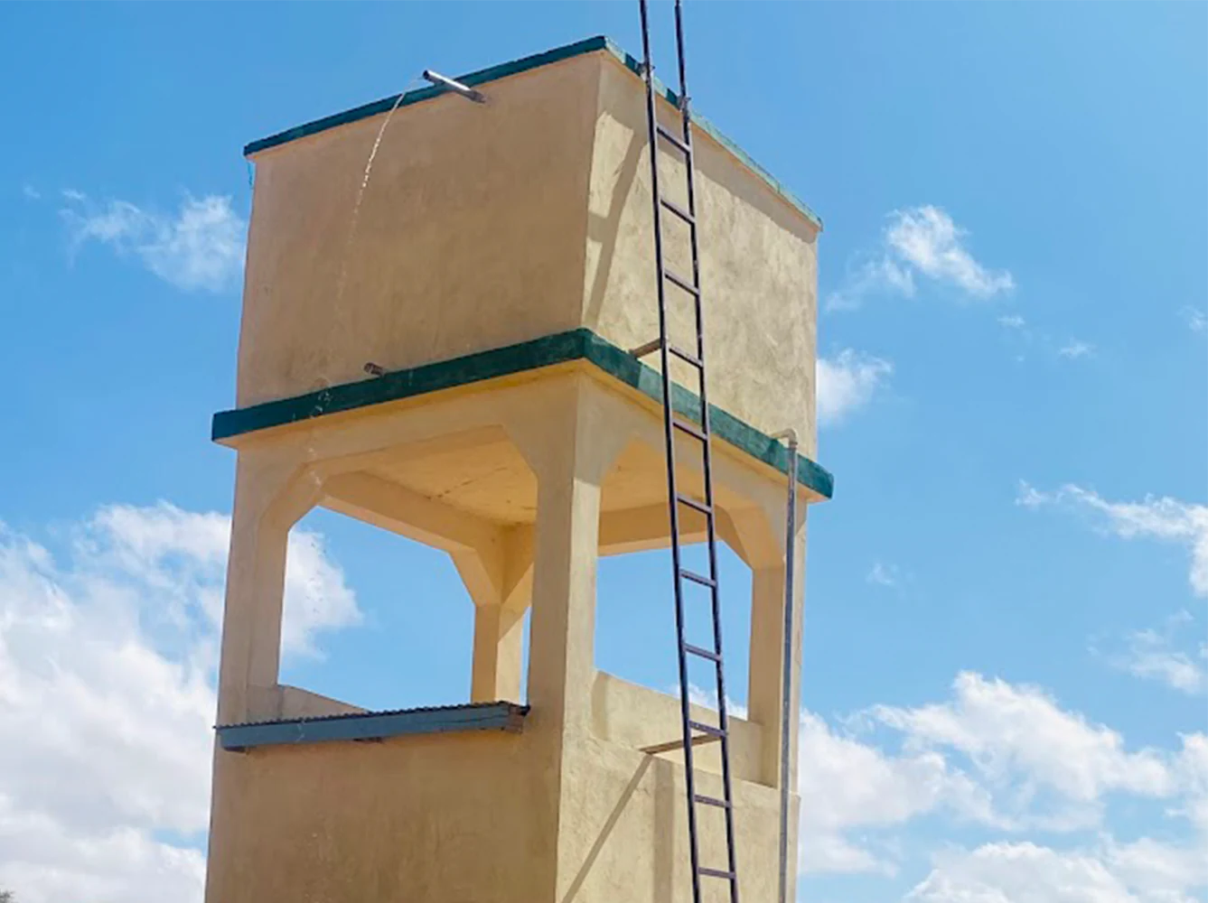 Construction Elevated Water Tank in Gargaara - KEEPS Construction