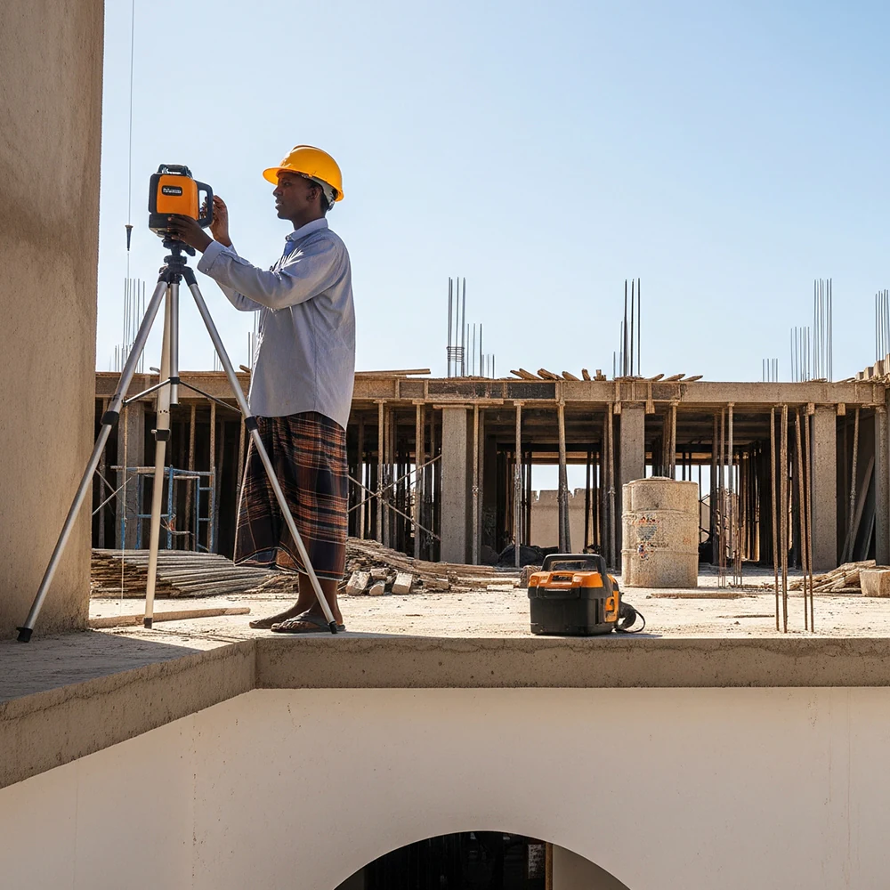 Laser Levels & Plumb Bobs - KEEPS Sanitation and Construction