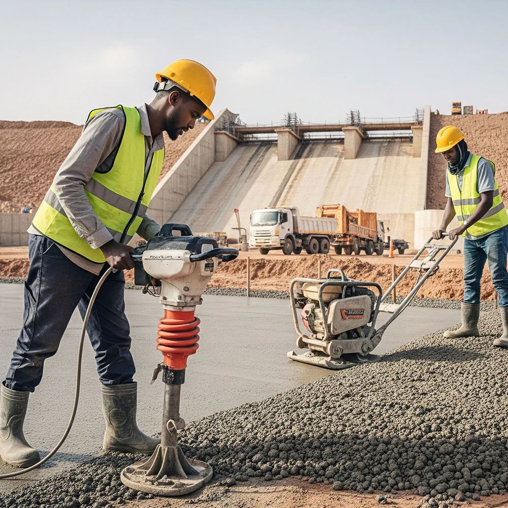 Manual and Mechanical Concrete Vibrators - KEEPS Sanitation and Construction