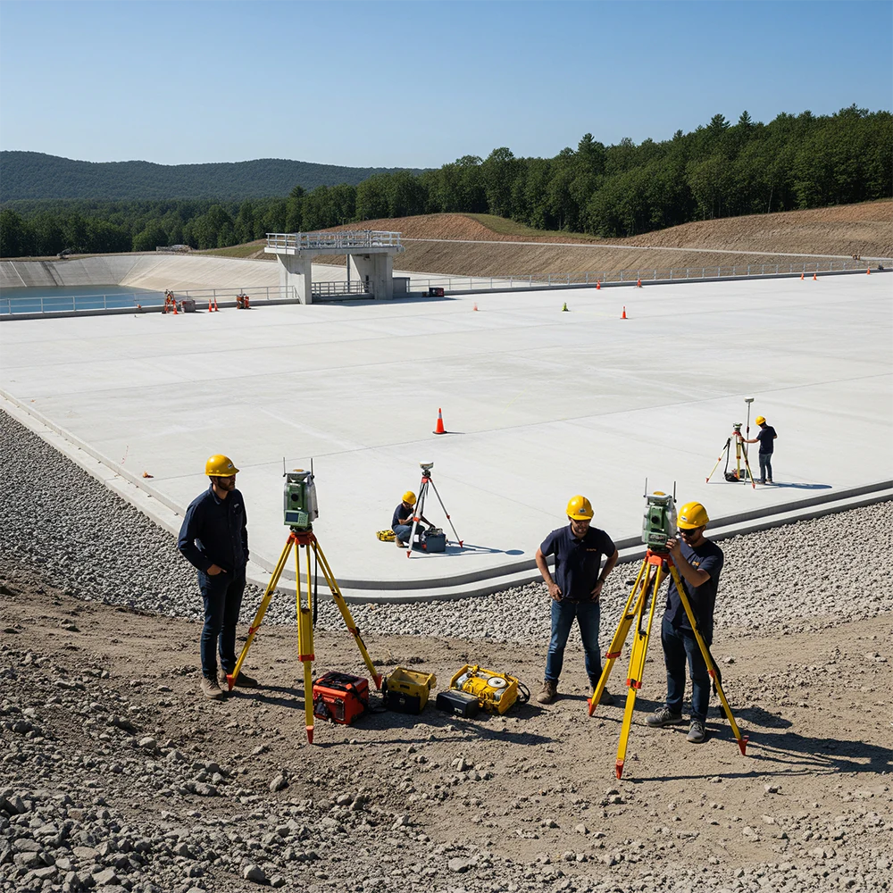 RTK GPS Surveying and Positioning - KEEPS Sanitation and Construction