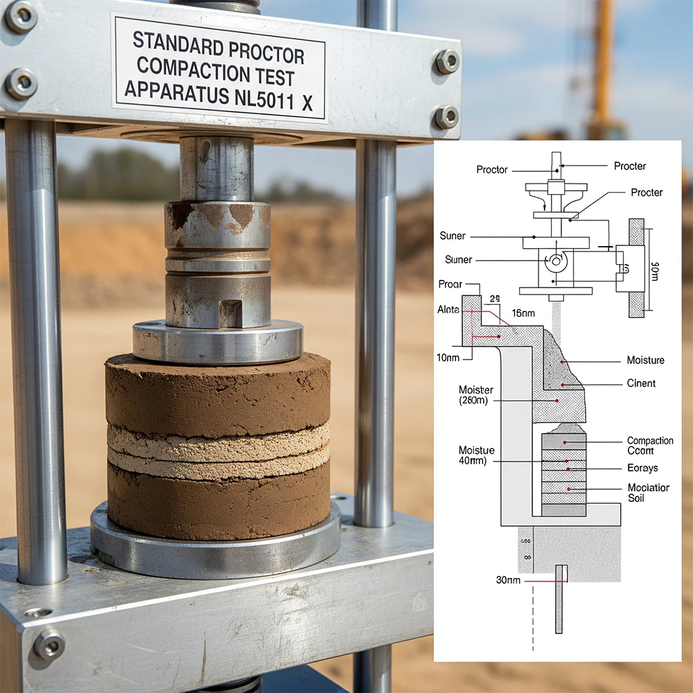 Standard Proctor Compaction Test Apparatus - KEEPS Sanitation and Construction
