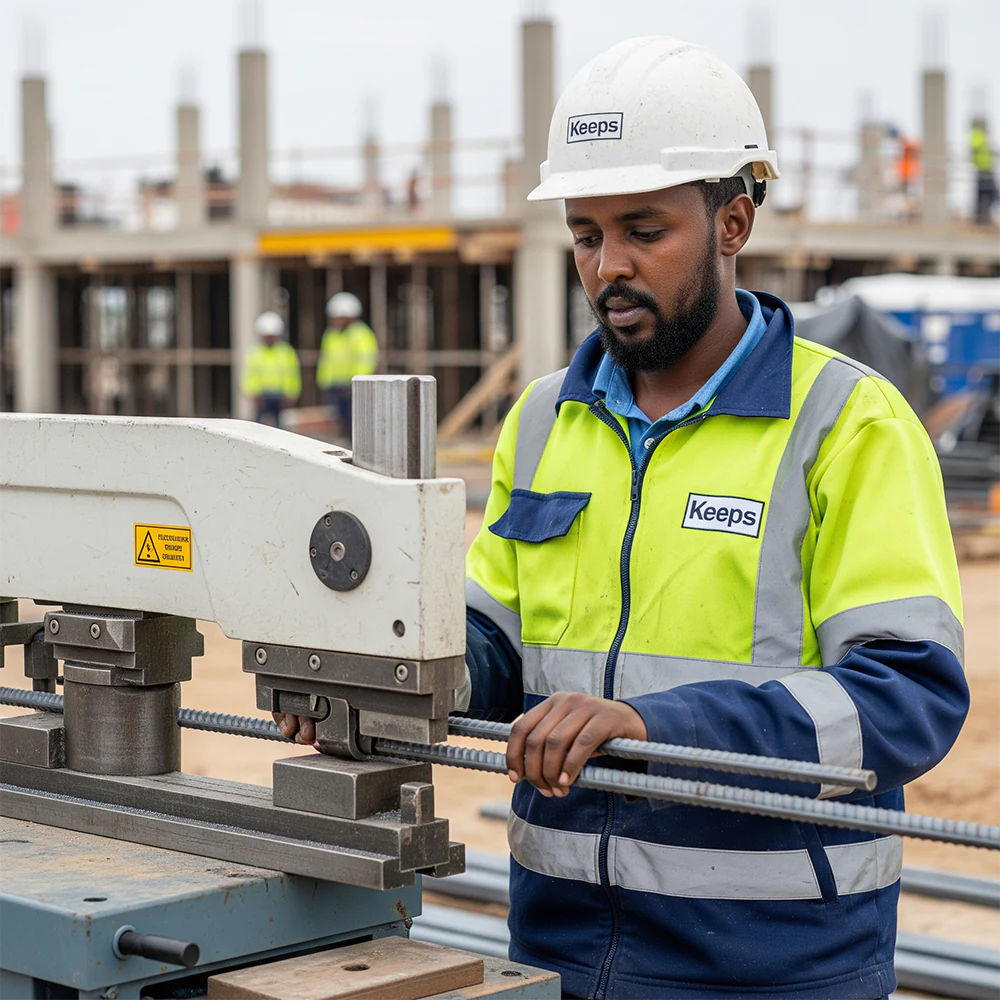 Steel Bar Bending & Cutting Machines - KEEPS Sanitation and Construction