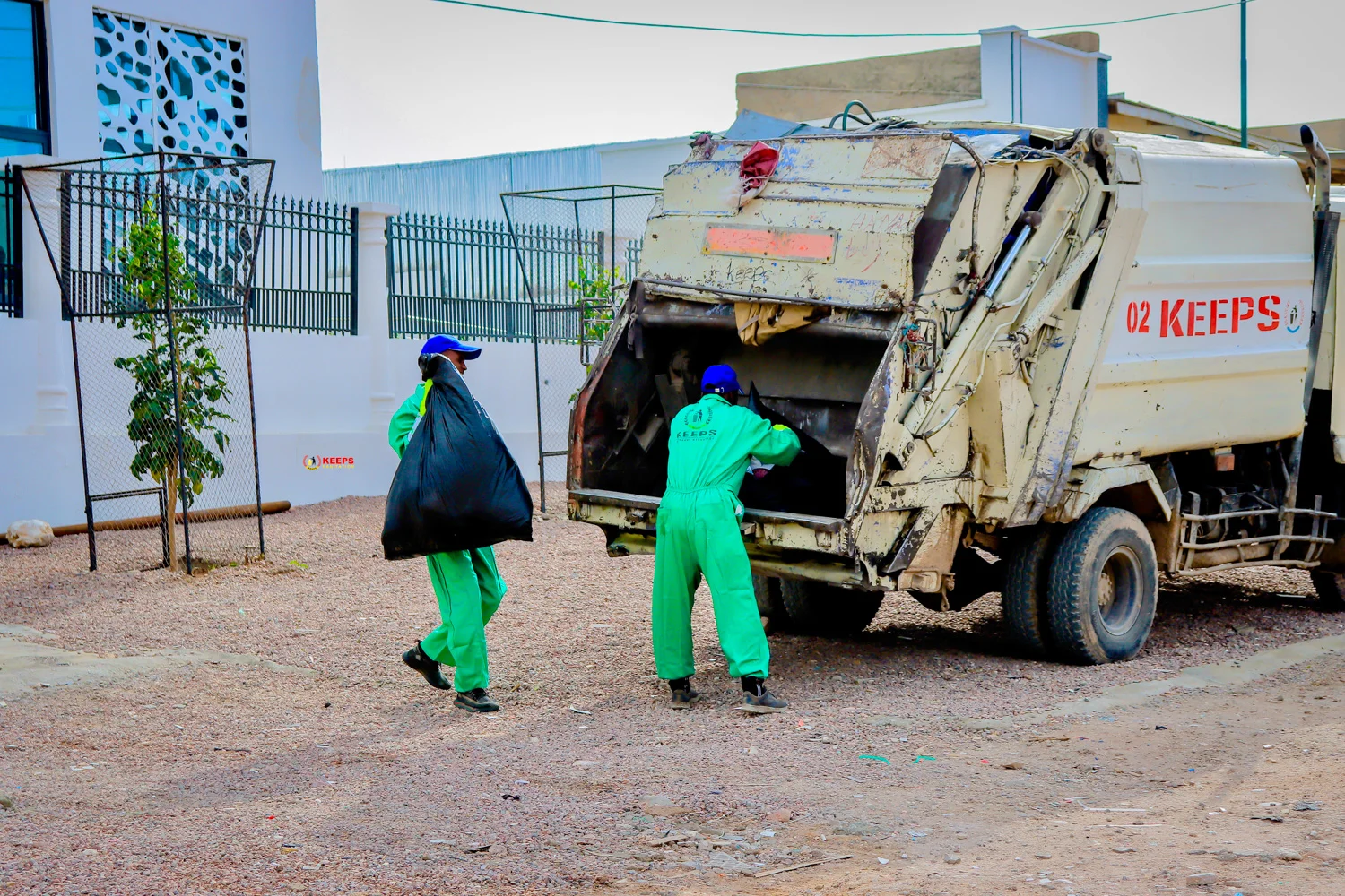 Health-Center Garbage Collection - KEEPS Sanitation and Construction -1 (218)