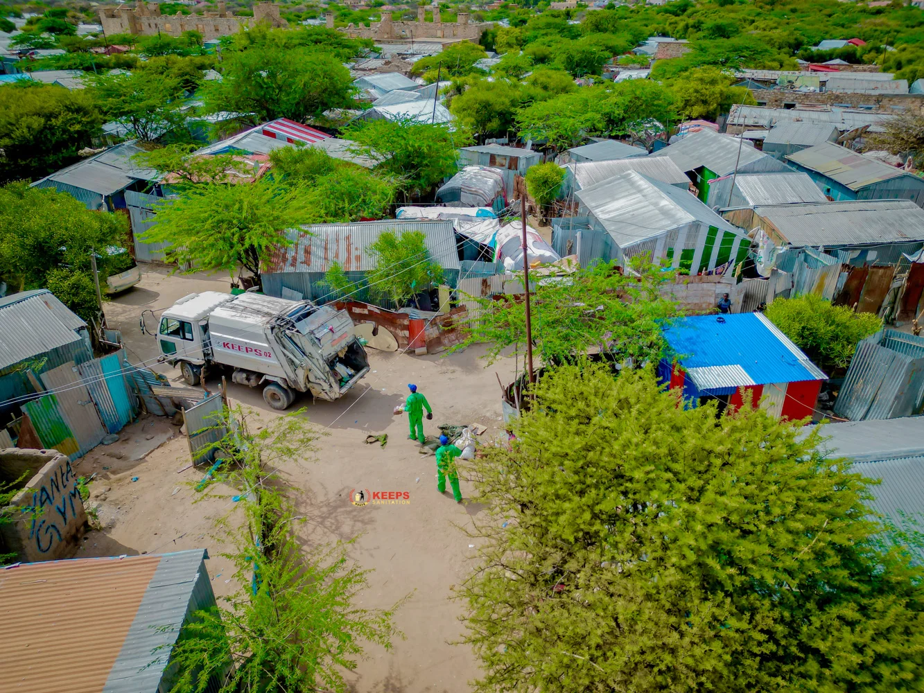 IDP and Refugee Campl Garbage Collection - KEEPS Sanitation and Construction - 1 (33)